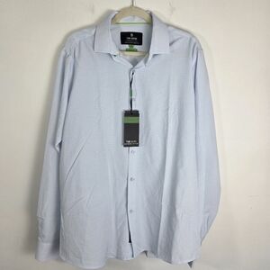 Tom Baine Pergormance‎ Light Blue Men's Shirt XL